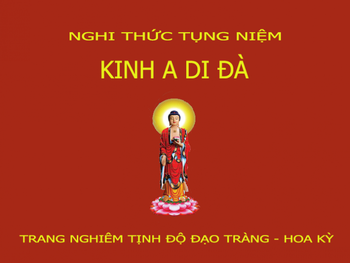 Nghi Thức Tụng Kinh A Di Đà (T.T. Thích Thường Tín – Trang Nghiêm Tịnh Độ Đạo Tràng soạn)