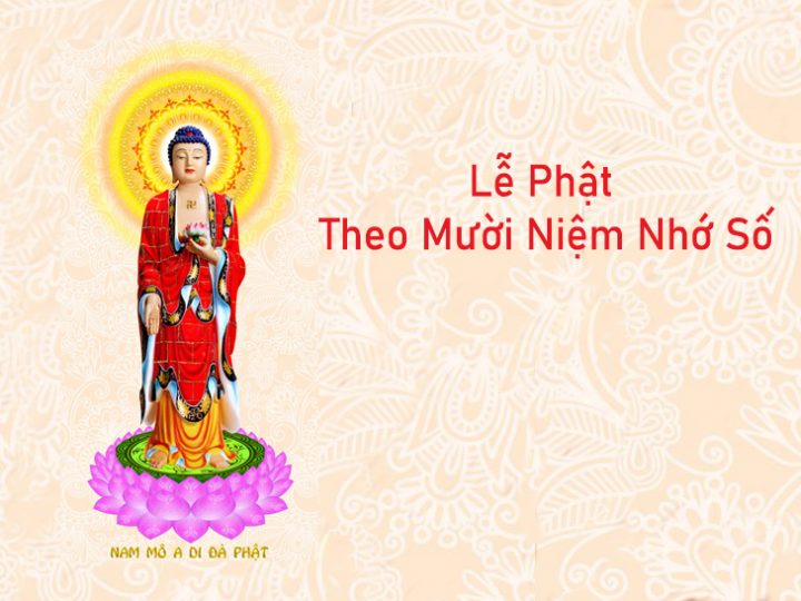 Lễ Phật Theo Mười Niệm Nhớ Số